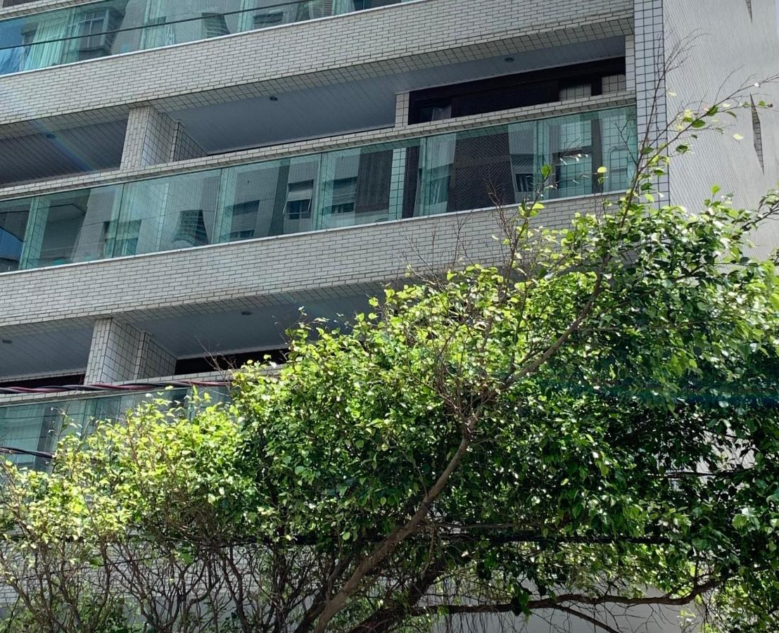 Apartamento Pé na Areia - Santos Esterno foto