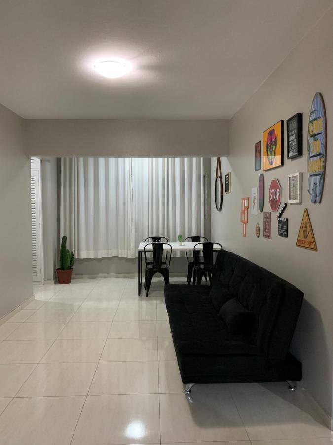 Apartamento Pé na Areia - Santos Esterno foto