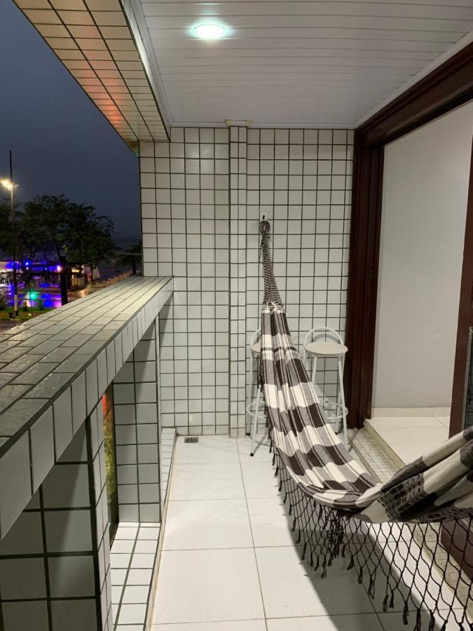 Apartamento Pé na Areia - Santos Esterno foto