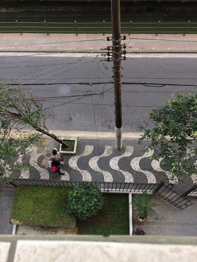 Apartamento Pé na Areia - Santos Esterno foto